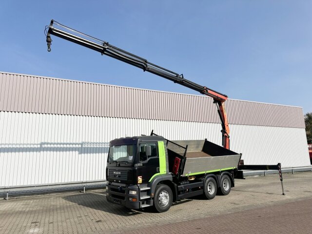 MANTGA 26.363 6x4 BB, Kran Palfinger PK 16502 C, absattelbar, Funk