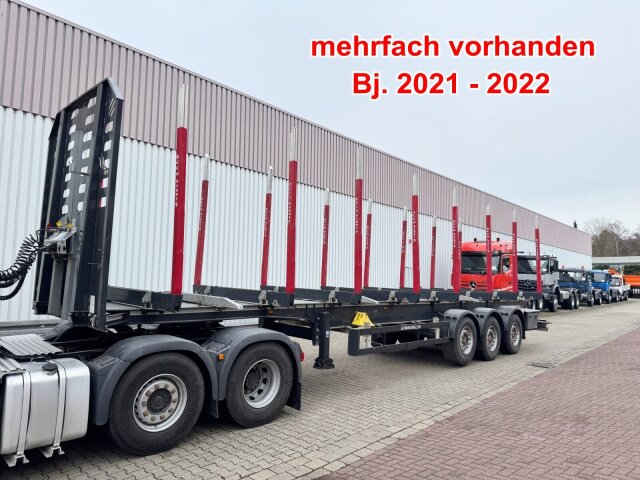 Schwarzmüller3-Achs Holzauflieger, Liftachse, MEHRFACH VORHANDEN!
