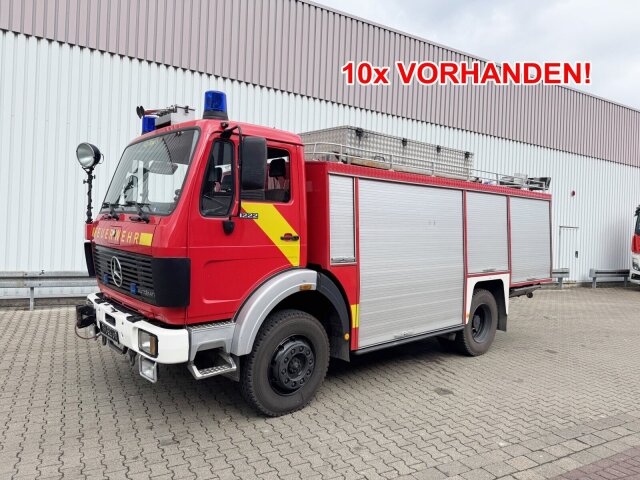 Mercedes-Benz1222 AF 4x4 Feuerwehr Rüstwagen RW 2, Seilwinde