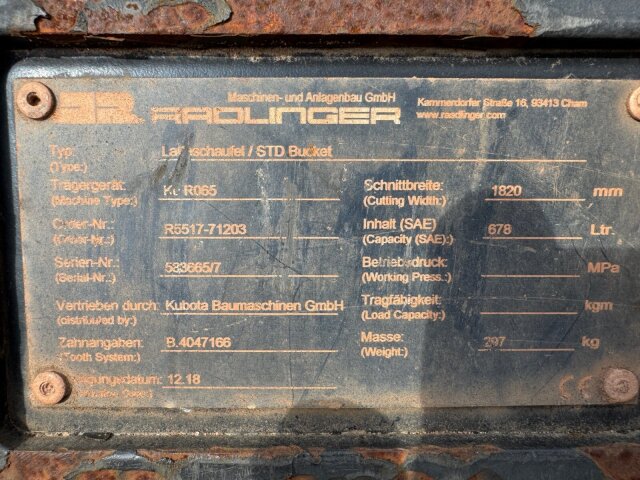 Kubota Andere