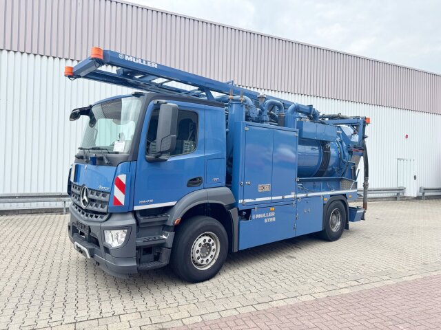 Mercedes-BenzArocs 1843 L 4x2, Müller Canalmaster ca. 8m³, Standheizung, Funk