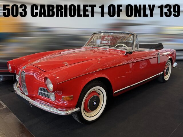 
            BMW 503 Cabriolet - 1 of only 139        