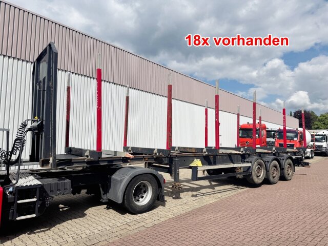 Schwarzmüller3-Achs Holzauflieger, Liftachse, MEHRFACH VORHANDEN!