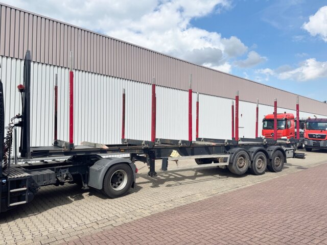 Schwarzmüller3-Achs Holzauflieger, Liftachse, MEHRFACH VORHANDEN!