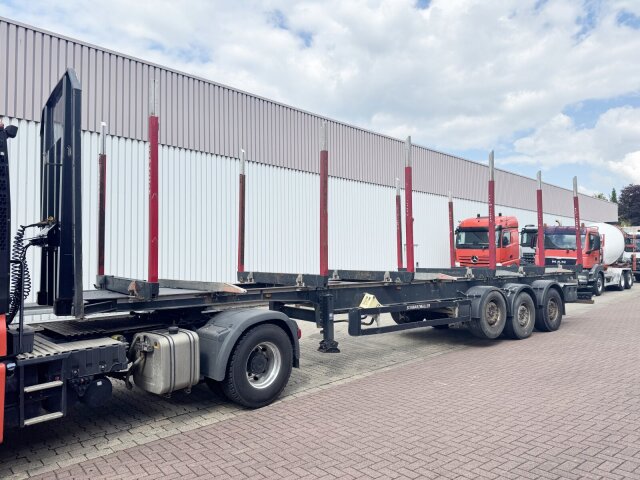 Schwarzmüller3-Achs Holzauflieger, Liftachse, MEHRFACH VORHANDEN!