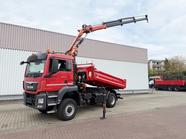 MANTGS 18.400 4x4 BB, Navi, Kran Atlas 120.2E-A3L, Funk