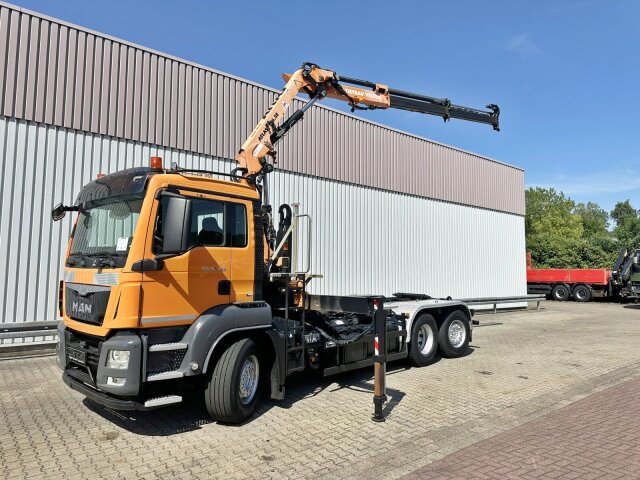 MANTGS 28.440 6x2-4 BL, Kran Atlas 126.3E-A2L, Funk, Lenk-/Liftachse