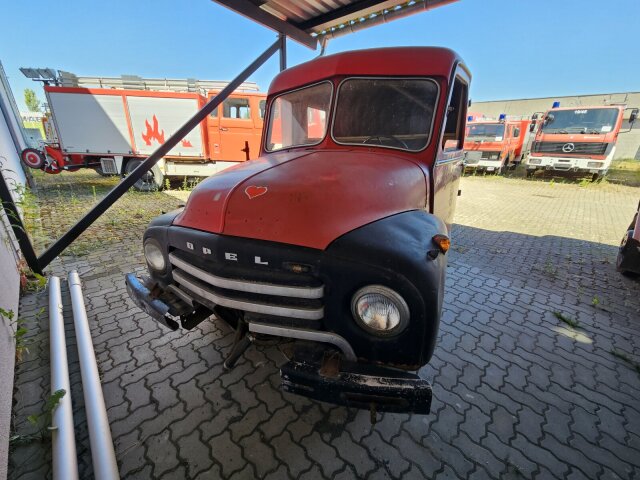 OpelLF8, Blitz, Oldtimer Feuerwehr, Restaurationsobjekt, Teilespender