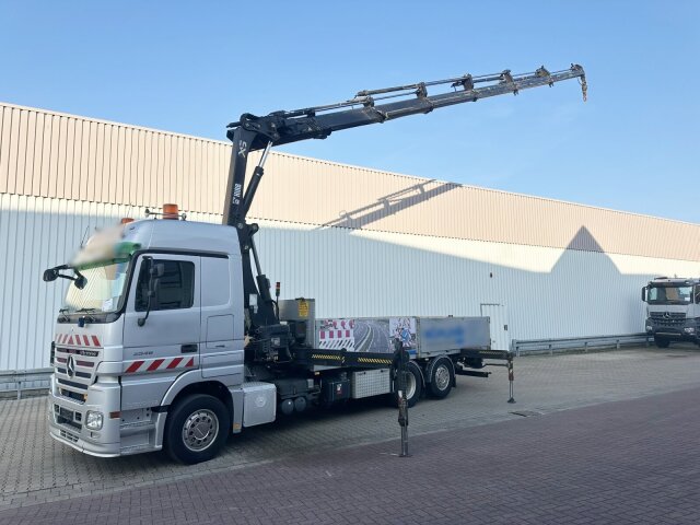 Mercedes-BenzActros 2546 L 6x2, Hiab Kran  244 E - 6 Hiduo, 16,1 m 920 kg, Funk