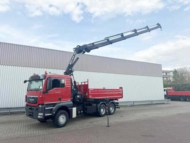 MANTGS 26.480 6x4 BB, Kran Hiab 244 E-5 Hiduo, Funk, 13,8m-1280kg