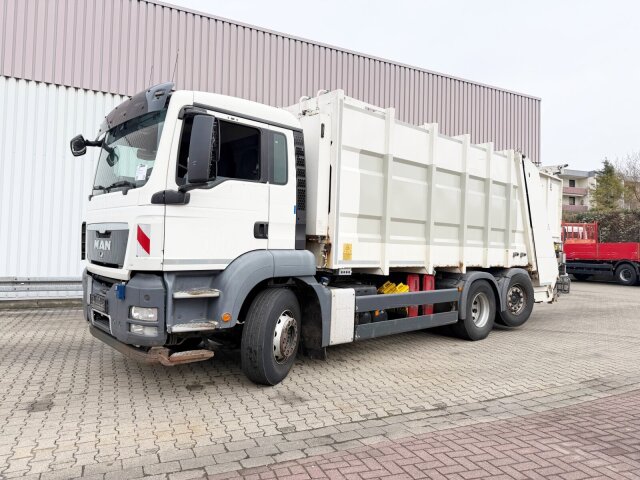 MANTGS 28.360 6x2-4 BL, Lift-/Lenkachse, Pritarder, Zöller Medium XL