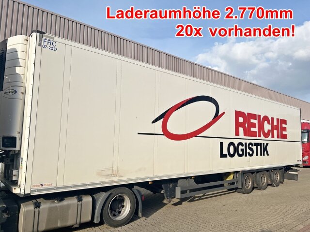 SchmitzSKO 24/L-13.4 FP 45 Cool, Mega, Carrier, Liftachse, Doppelstock ca. 92m³