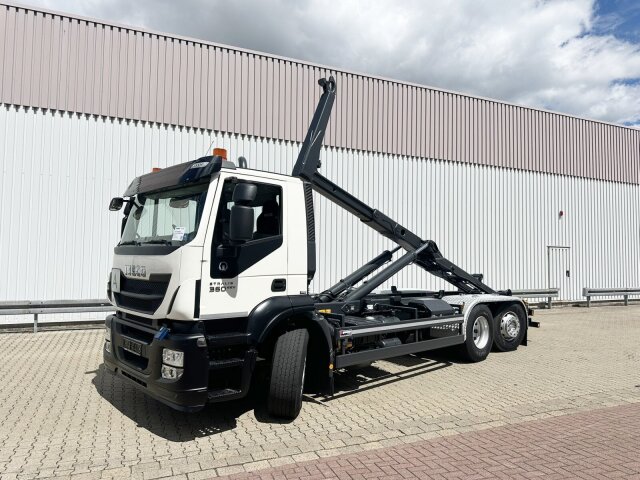 IvecoStralis AD260S36 6x2/4, EEV, Meiller RK 20.70, Lenk-Liftachse