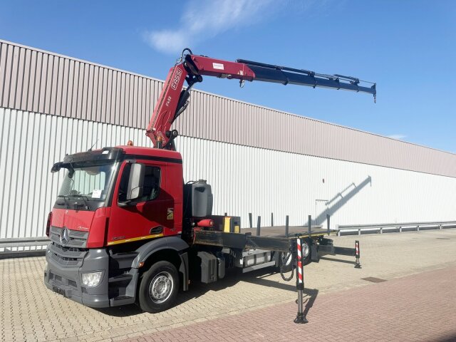 Mercedes-BenzAntos 2543 L 6x2, Kran Fassi F455A, Funk, Lift/Lenkachse