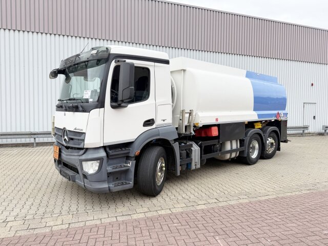 Mercedes-BenzAntos 2543 L 6x2, Lenkachse, ADR, Rohr Tank ca. 20m³, 3 Kammern, Funk