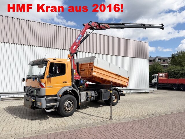 Mercedes-BenzAtego 1828 K 4x2, Winterdienstausstattung, Kran HMF 1320-KS3, Funk