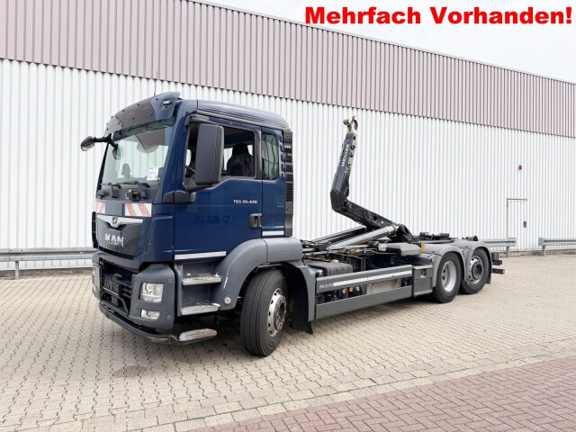 MANTGS 26.420 6x2-4 BL, Lenk-/Liftachse, Motorabtrieb, Meiller RS 21.70 H