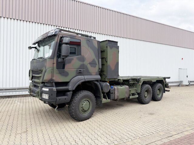 IvecoAT380T45W 6x6, Einzelbereifung