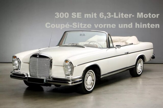 Mercedes-Benz300 SE 6.3 Cabriolet W111 - 1 von nur 708