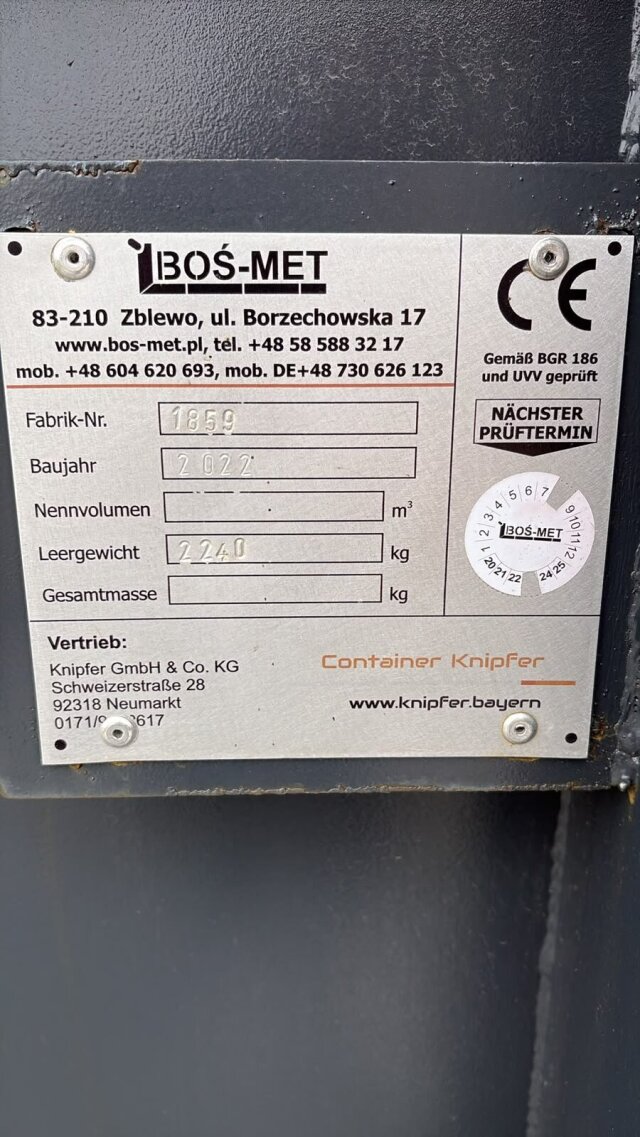 - Abrollcontainer