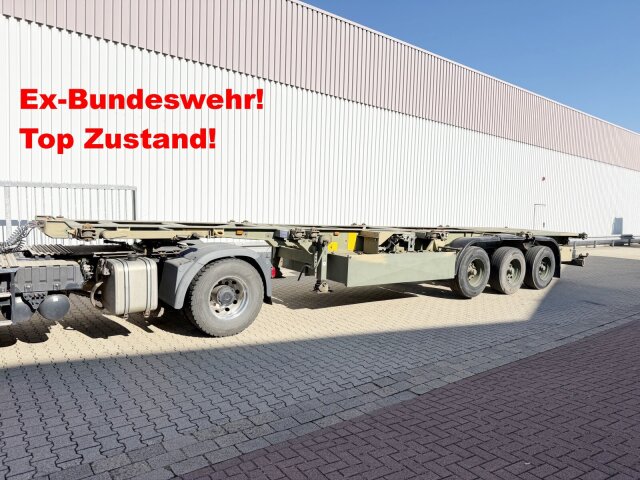 DollU-74.0 3-Achs Containerchassis, 2x20/20/30/40ft, Ex-Bundeswehr!