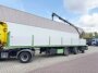 KWBBaustoff-Auflieger mit Rollkran Kennis 14R