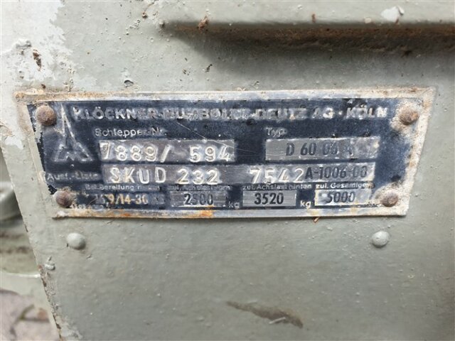 KLOECKNER-H-DEUTZ D