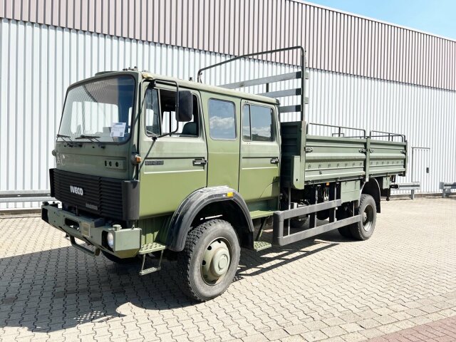 Iveco-Magirus110-17 WA 4x4 Doka, Pritsche